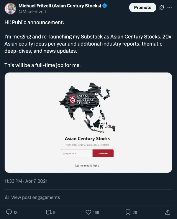 This newsletter is now on Ghost