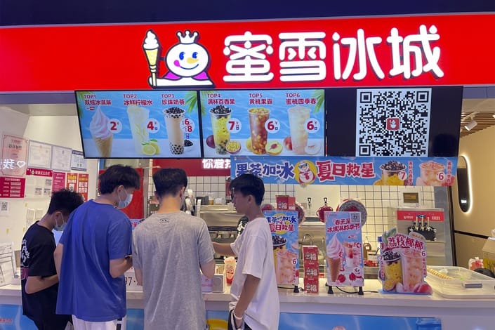Fast Expanding Budget Milk Tea Chain Mixue Brews 6.5 Billion Yuan Shenzhen IPO - Caixin Global