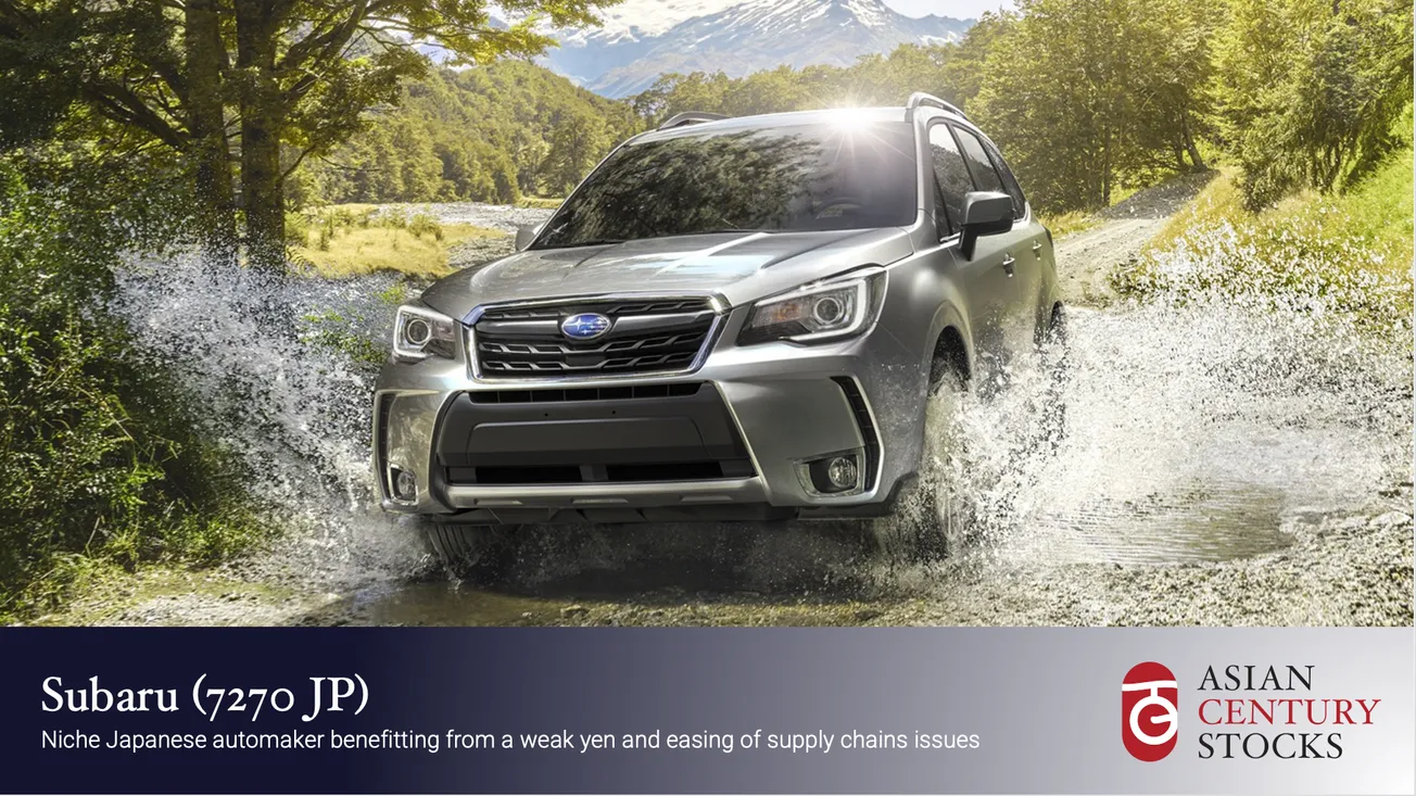 Deep-dive 2022-11: Subaru