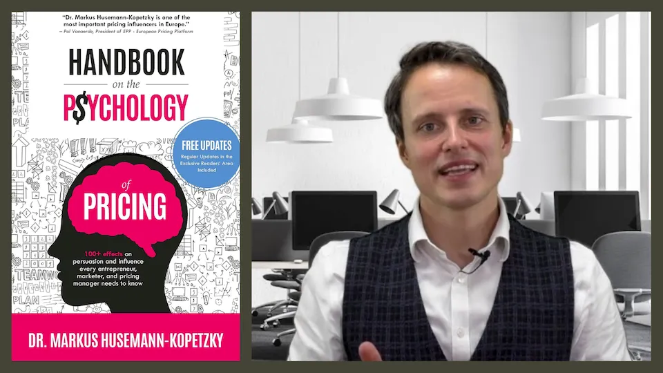 Book review: Handbook on the Psychology of Pricing