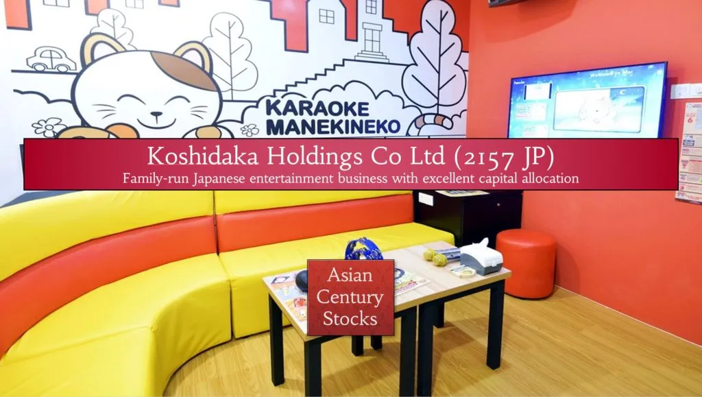 Deep-dive 2020-7: Koshidaka Holdings Co Ltd